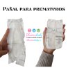 Pañal para prematuros o reborns pequeños
