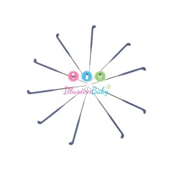 10ud Agulhas Roxas para Enraizamento ALTA QUALIDADE