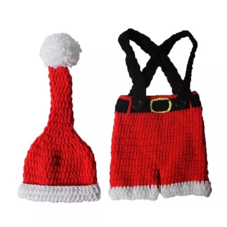 Newborn Santa Claus Photo Suit