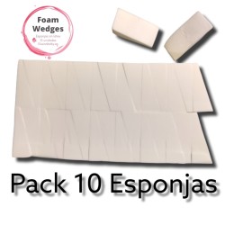 Sponges 10ud (DO NOT SWELL) without latex soft