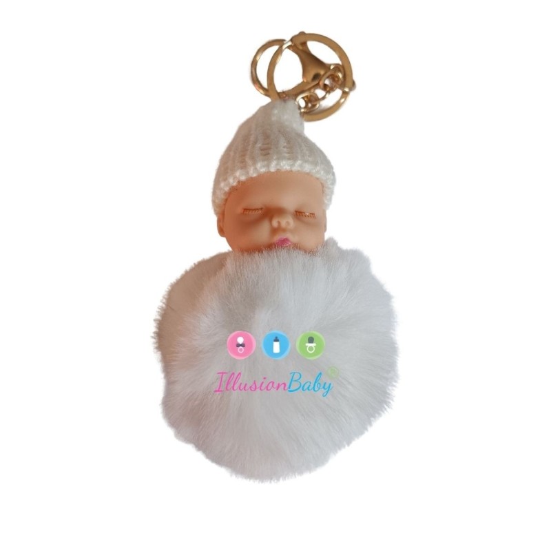 Llaveros de colores bebé