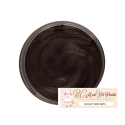 NIGHT BROWN BC Heat Set Paint