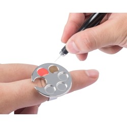 Round Mini Mixing Paddle 3.1cm x 2.7cm