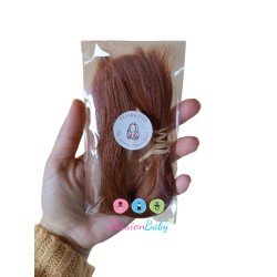 Redhead natural hair