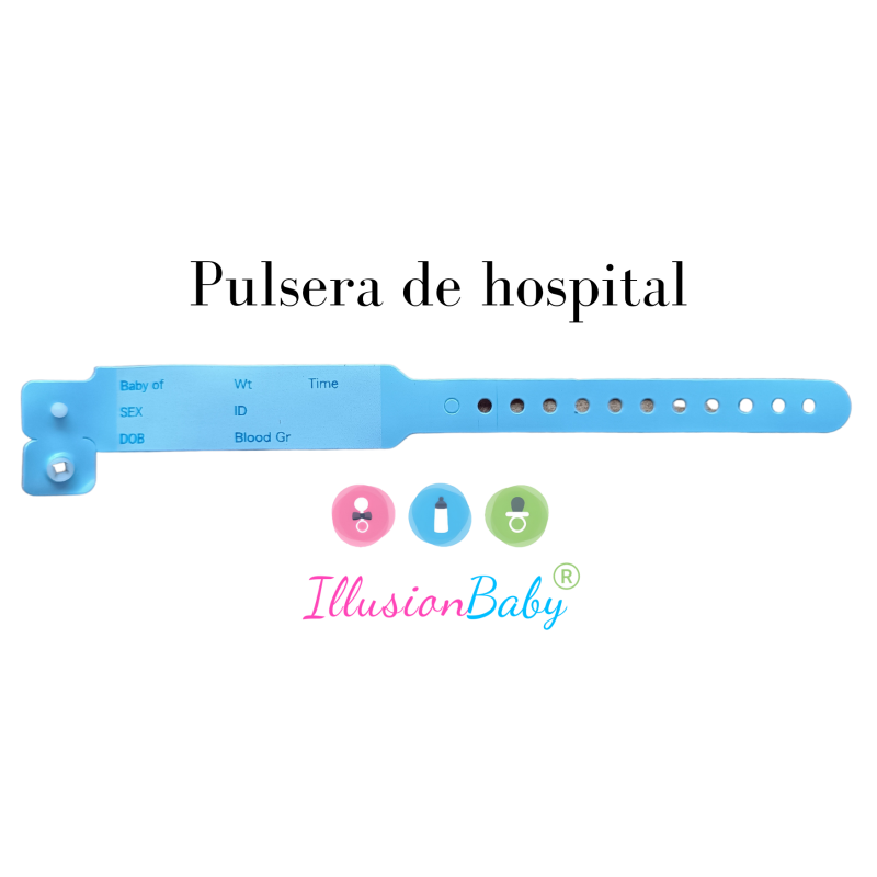 Pulseira hospitalar azul 1UD
