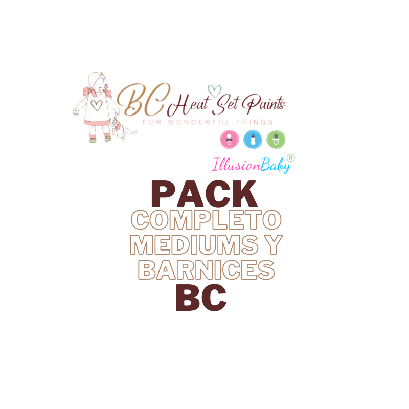 Pack completo mediums y barnices BC