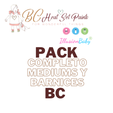 Complete pack of BC mediums and varnishes