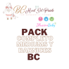 Pack completo mediums y barnices BC