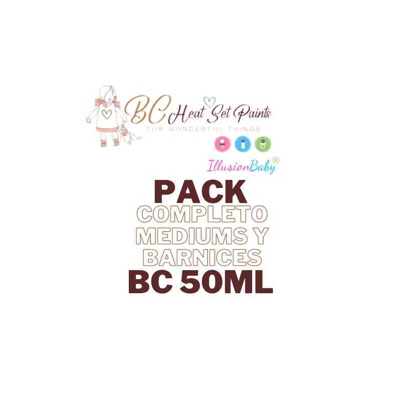 Pack Completo De Mediums Y Barnices BC 50ml