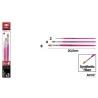 SYNTHETIC PINK BRUSHES 3 UNITS Size 2, 4, 8 PP235