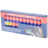 Set de 12 pinturas acrílicas base al agua