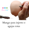 Mango para injertar pelo