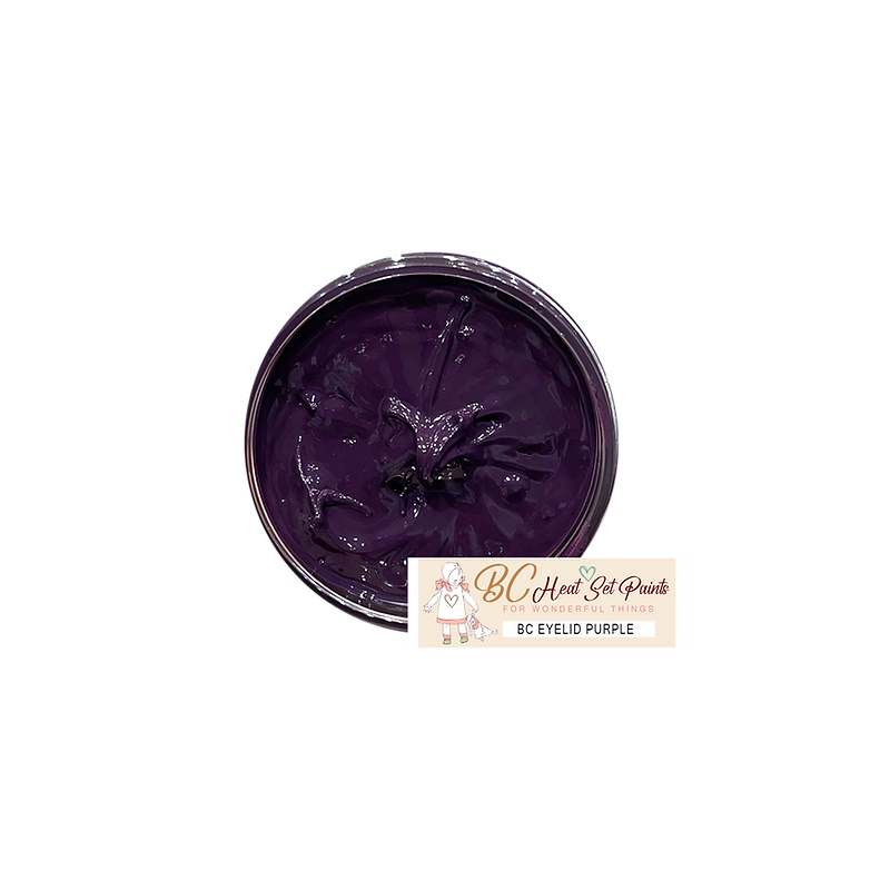 BC EYELID PURPLE Heat Set Paint