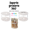 Soporte giratorio 360º para pinceles