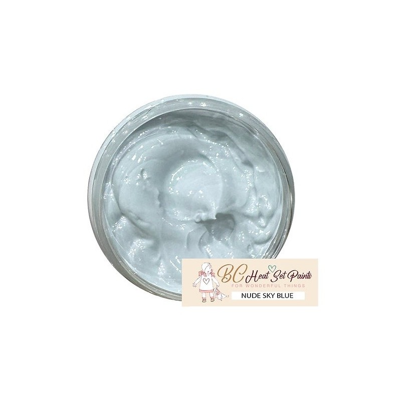 NUDE SKY BLUE BC Heat Set Paint