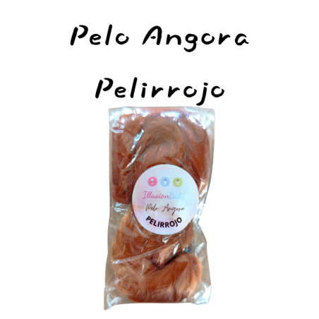 Mohair de Angora Rubio Pelirrojo Premium