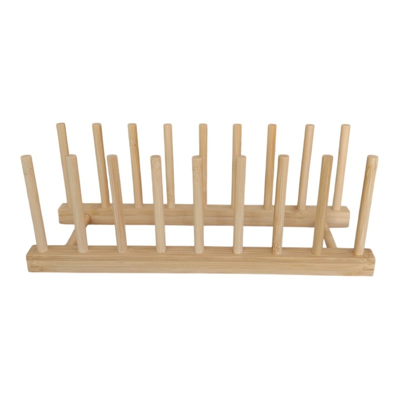 Soporte de madera para piezas