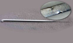 Aguja Blanca para Rooting HIGH QUALITY 42g 1 a 2 barbas