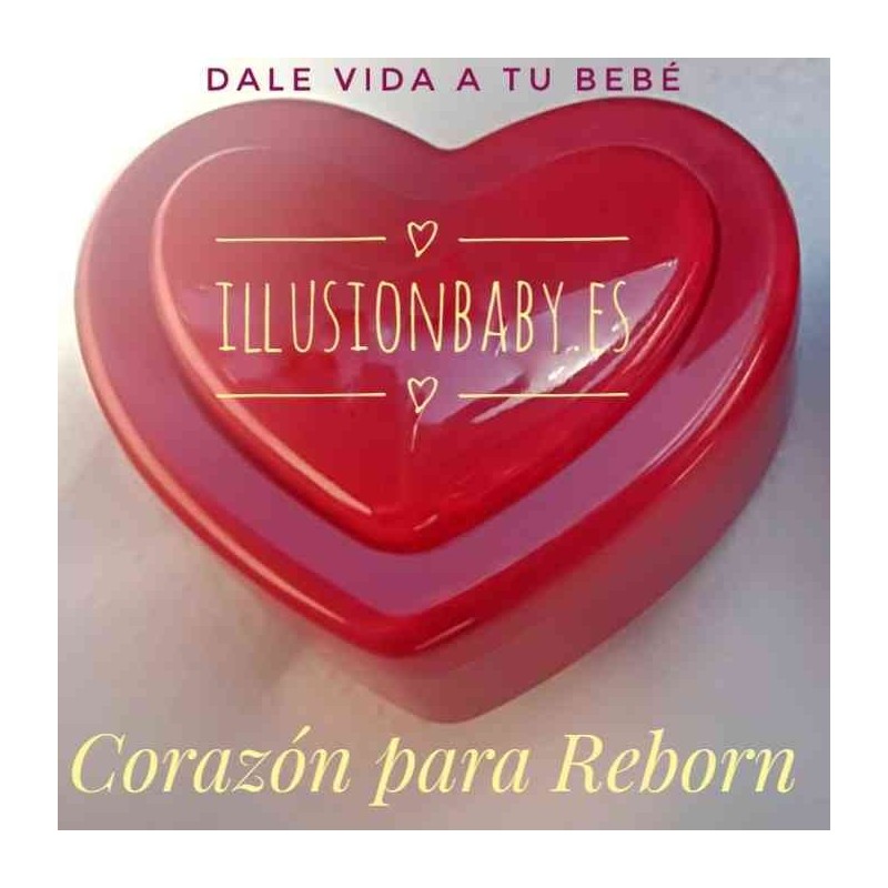 Corazón para bebe Reborn