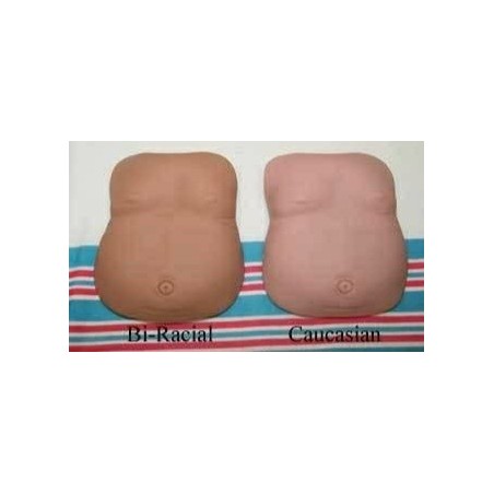 Tasha Edenholm biracial belly plate.