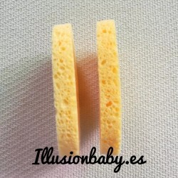 Mottled texture sponge