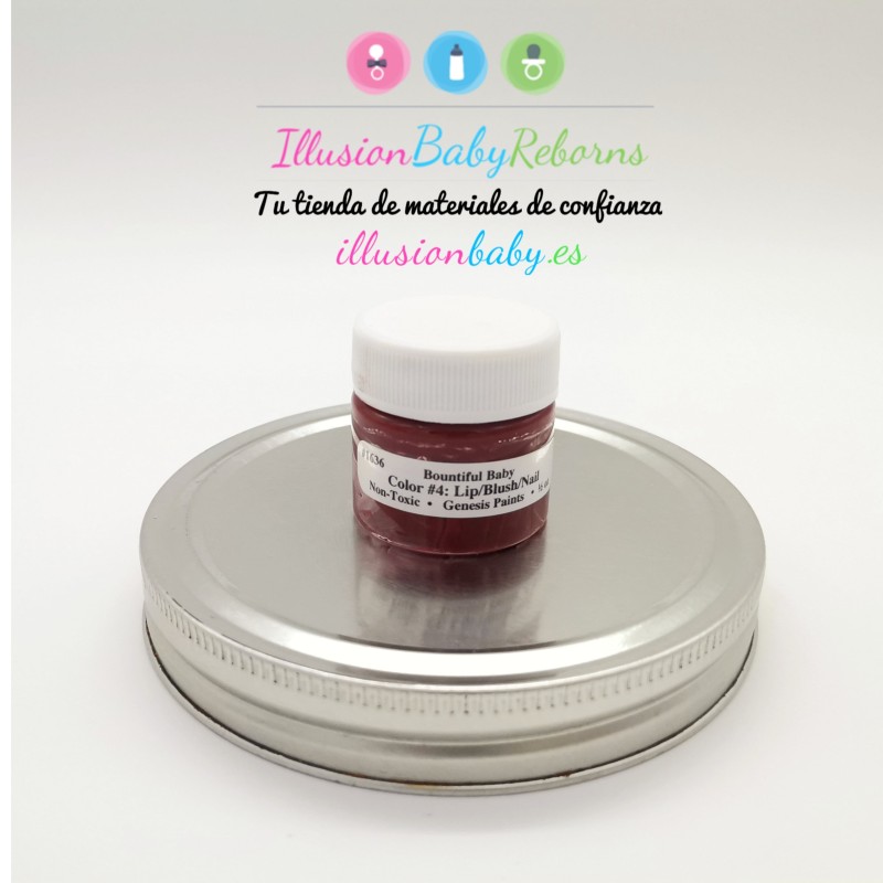 Pote com restos de tintas pré-misturadas