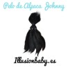 Alpaca Hair Johnny Black for Reborn kit