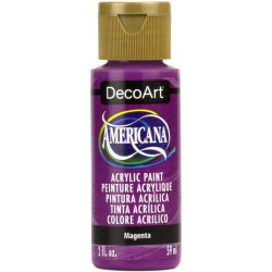 Magenta Acrylic Matte Finish by DecoArt Americana 59ML
