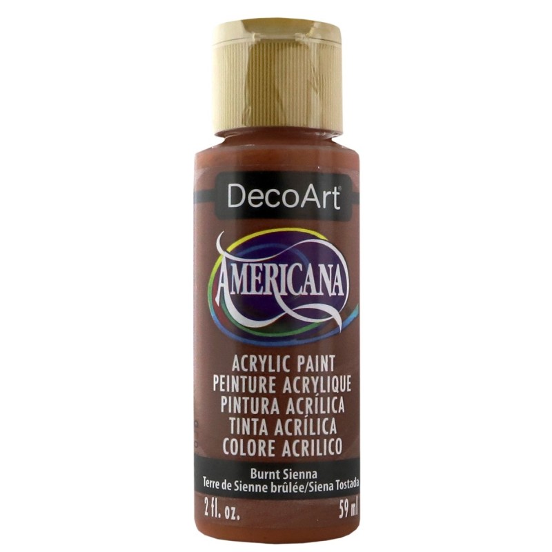 DecoArt Americana 59ML Matte Burnt Sienna Acrílico