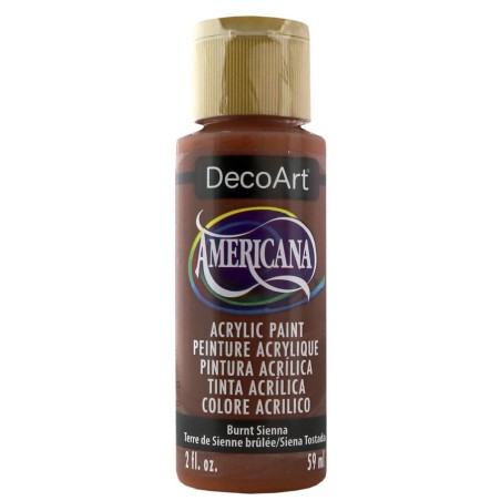 Acrílico Siena Tostada - Burnt Sienna Acabado Mate de DecoArt Americana 59ML