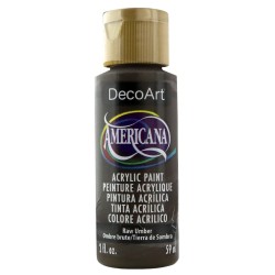 Raw Umber Acrylic Matte Finish by DecoArt Americana 59ML