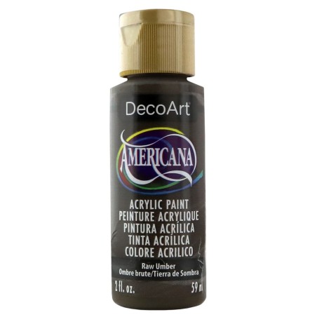 Raw Umber Acrylic Matte Finish by DecoArt Americana 59ML