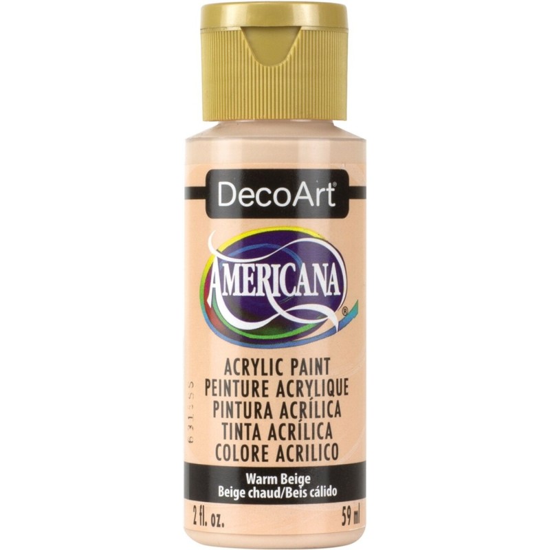 Warm BeigeAcrylic Matte Finish by DecoArt Americana 59ML