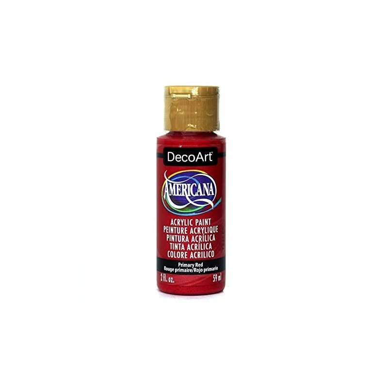 DecoArt Americana 59ML Matte Primary Red Acrílico