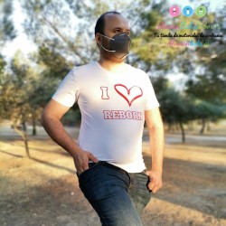 Eu amo a camiseta da Reborn