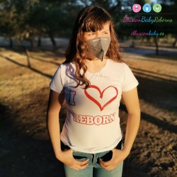 Eu amo a camiseta da Reborn