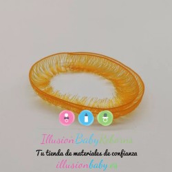 Tira de pestañas rubias