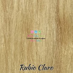 Pelo natural rubio claro