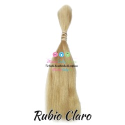 Light blonde natural hair