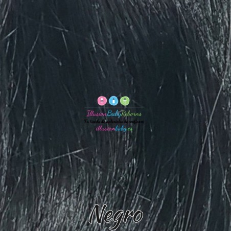 Cabelo preto natural