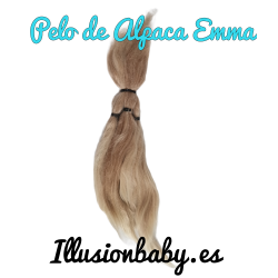 Pelo de Alpaca Emma Rubio Sensación para Reborn