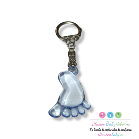 Baby foot keychain