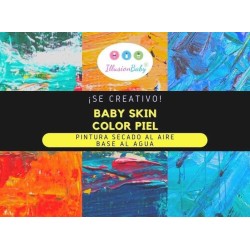 Premixed Paints Air Drying 7 Colors For Reborn