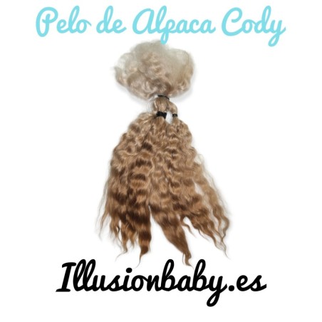 Pelo de Alpaca Cody para Reborn