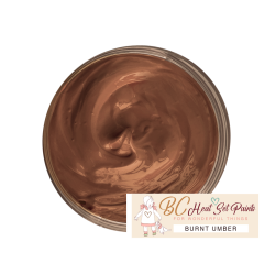 BURNT UMBER BC Heat Set Paint