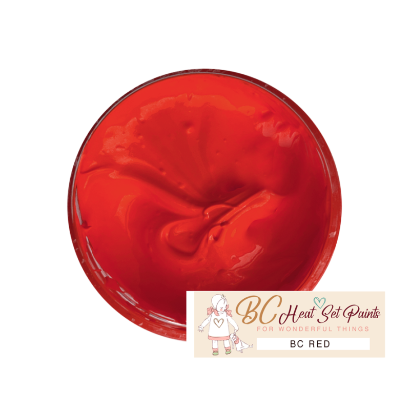 RED BC Heat Set Paint