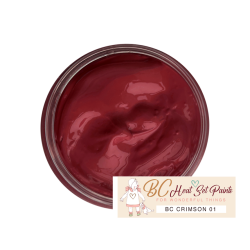 CRIMSON 01 BC Heat Set Paint