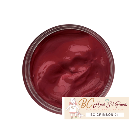 CRIMSON 01 BC Heat Set Paint