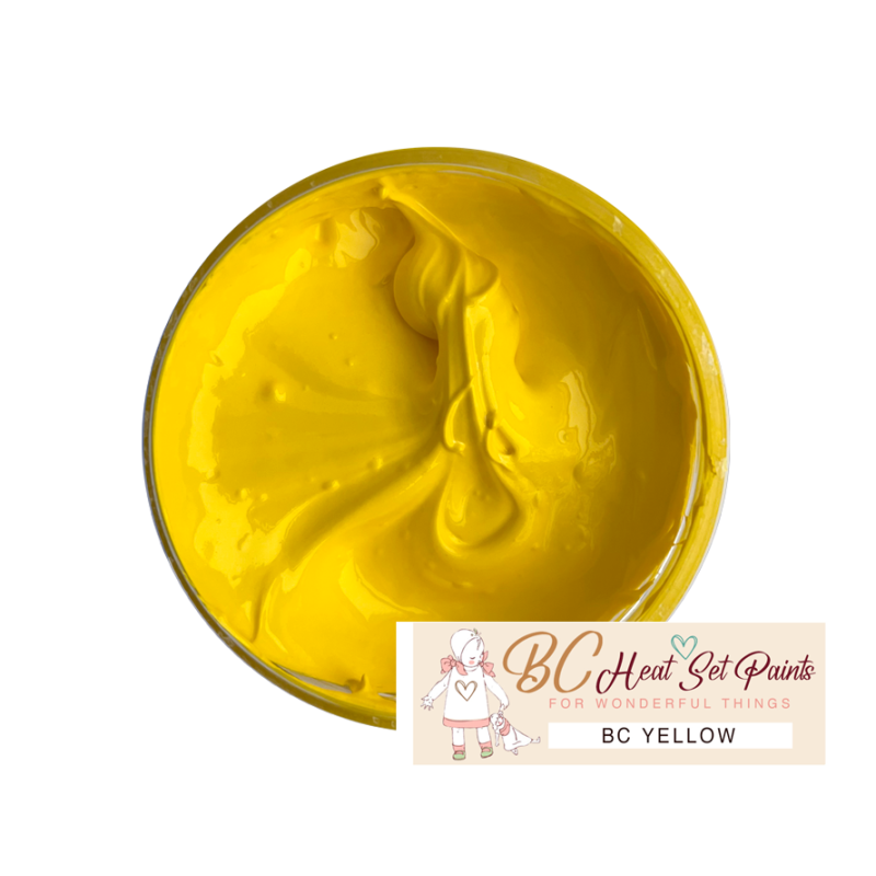 YELLOW BC Heat Set Paint