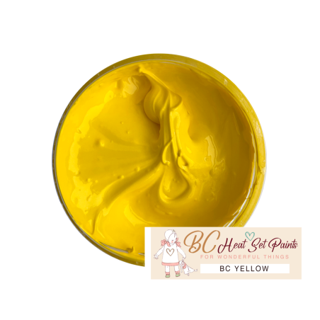 YELLOW BC Heat Set Paint